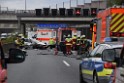 VU Auffahrunfall A 3 Rich Oberhausen kurz vor AS Koeln Dellbrueck P060